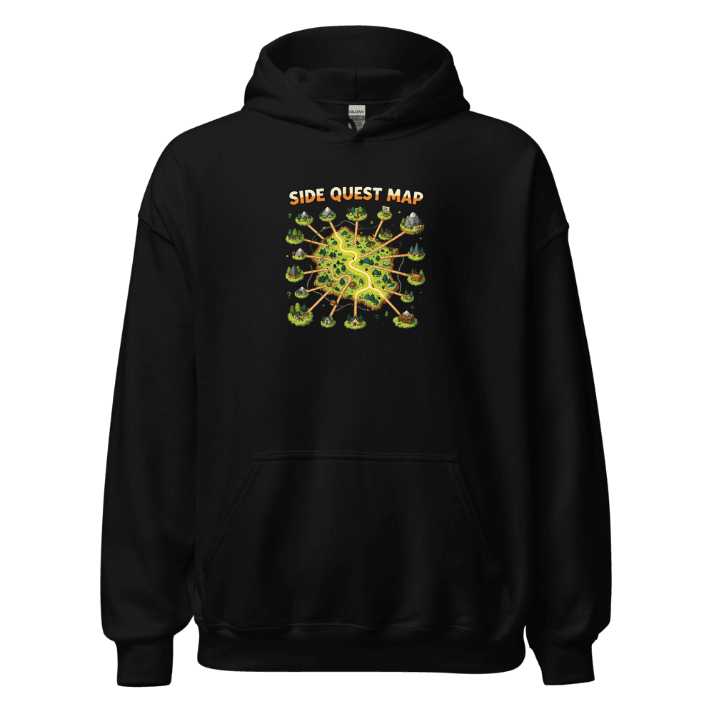 Side Quest Map Hoodie